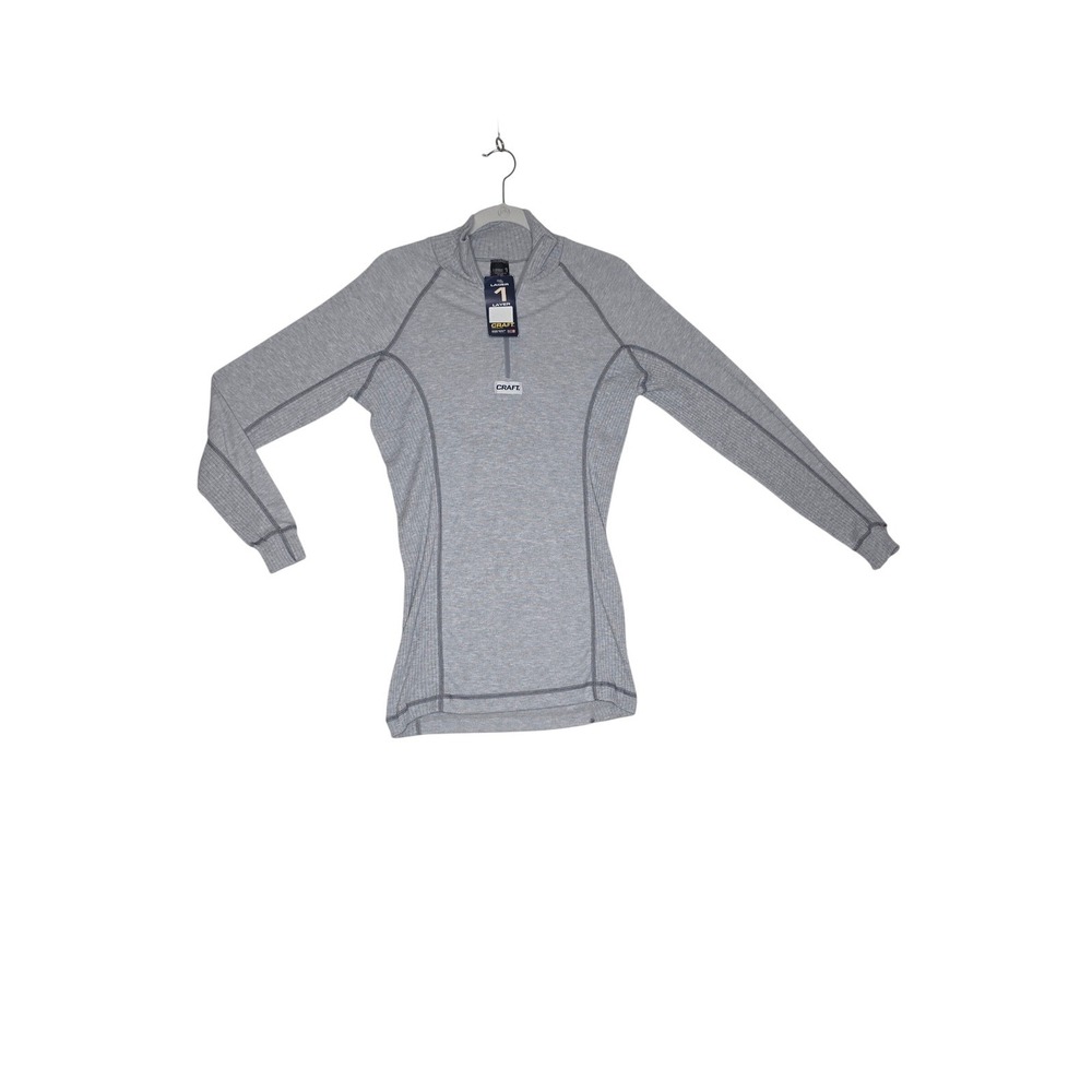 Craft Scandinavia W's XL Gray Base Layer 1 Quarter Zip LongSleeve Top NEW
Active